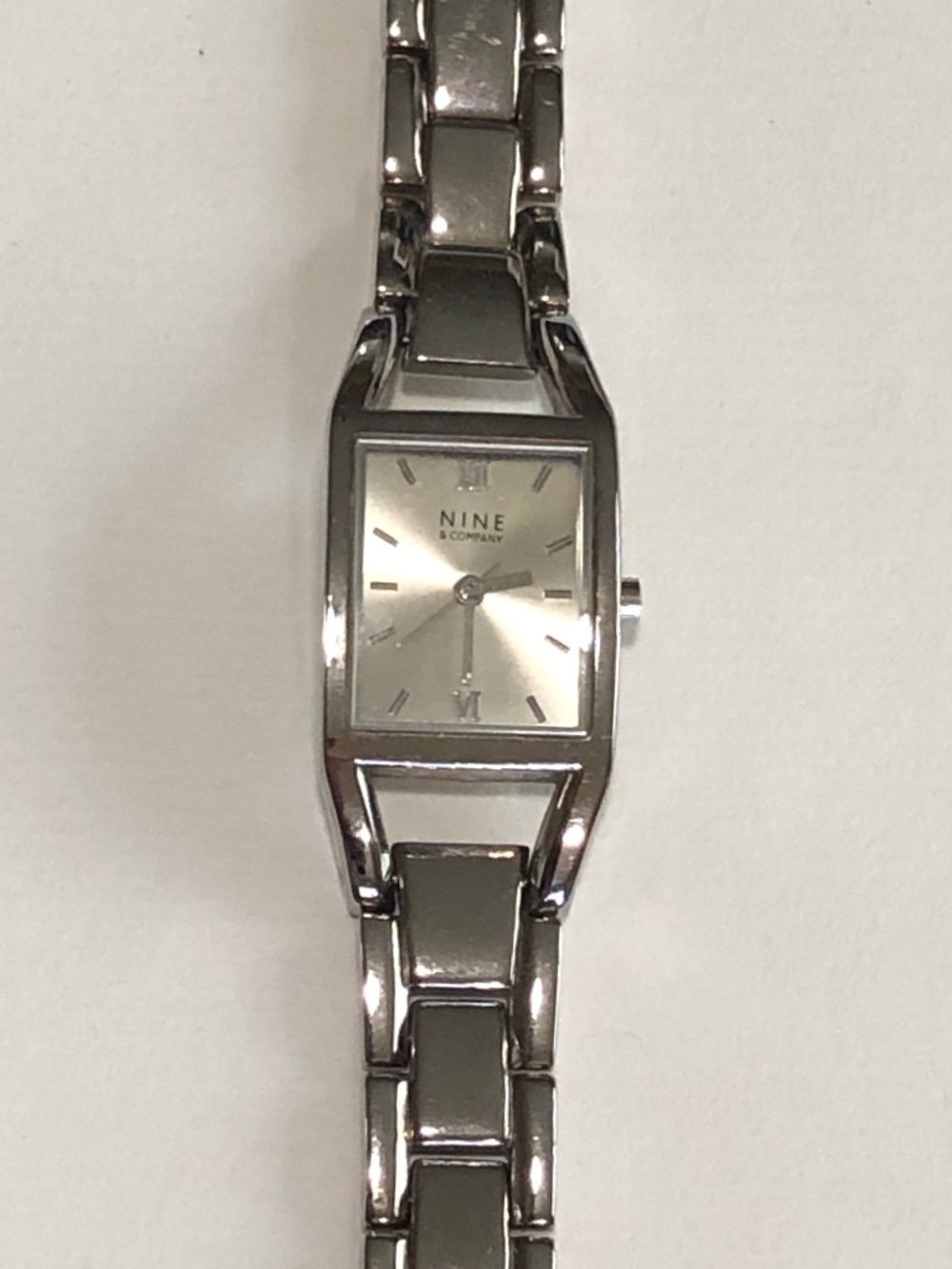 Nine & Company Stainless Steel Watch Y2K